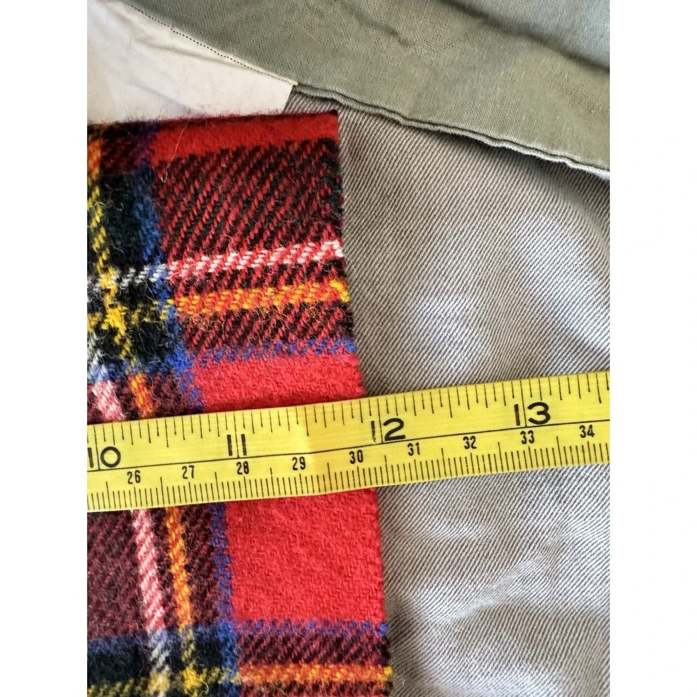 Glentana Scarf 100% Wool Made in Scotland Dress Stewart Tartan Plaid Warm Unisex